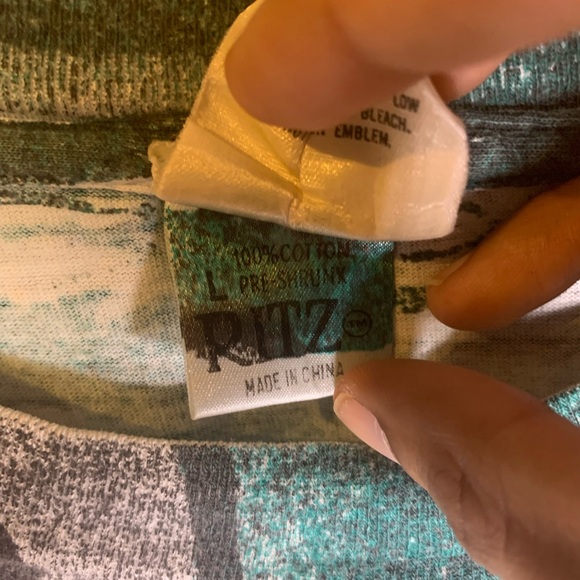 Vintage 90s single stitch Miami dolphins aop graphic shirt - Picture 4 of 6